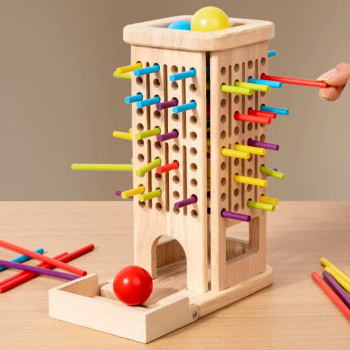 Kids' stick and board game