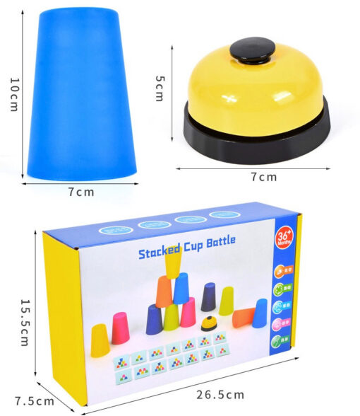 Stacking cups toy